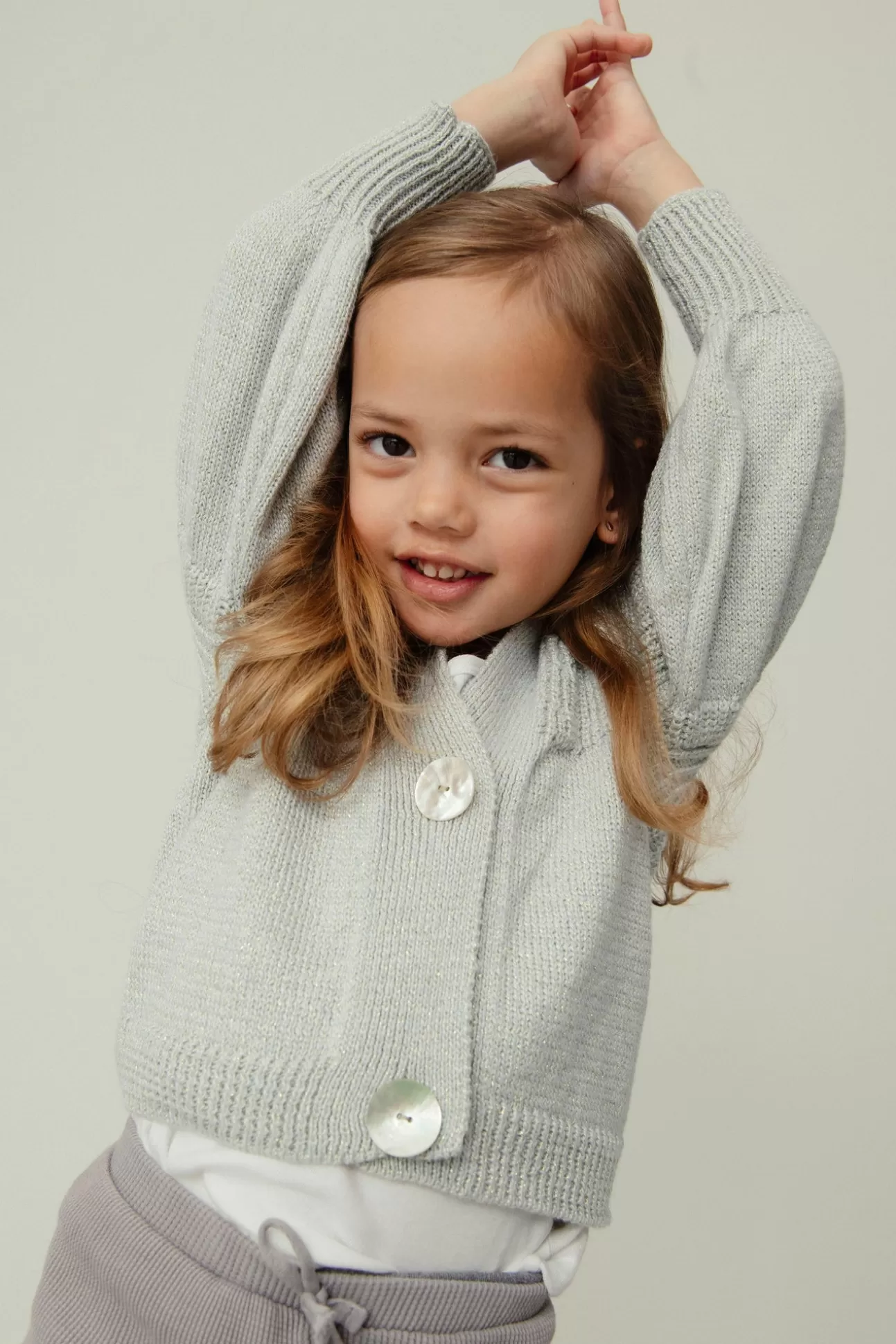 The Akala Studio Jersey^Carlotta Cardigan Girls